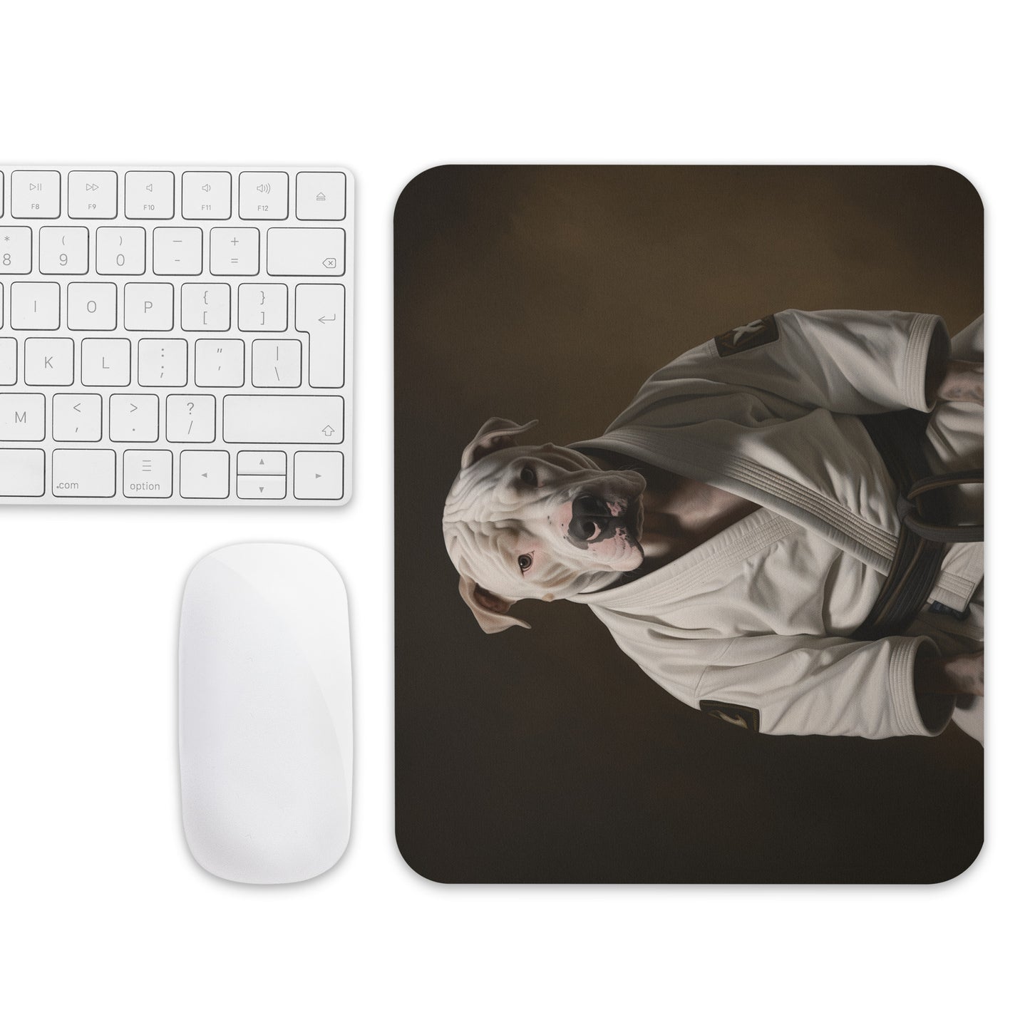 Pitbull in a Gi Mousepad