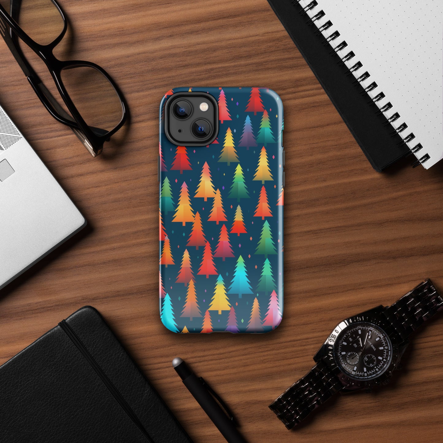 Colorful Trees Tough Case for iPhone®